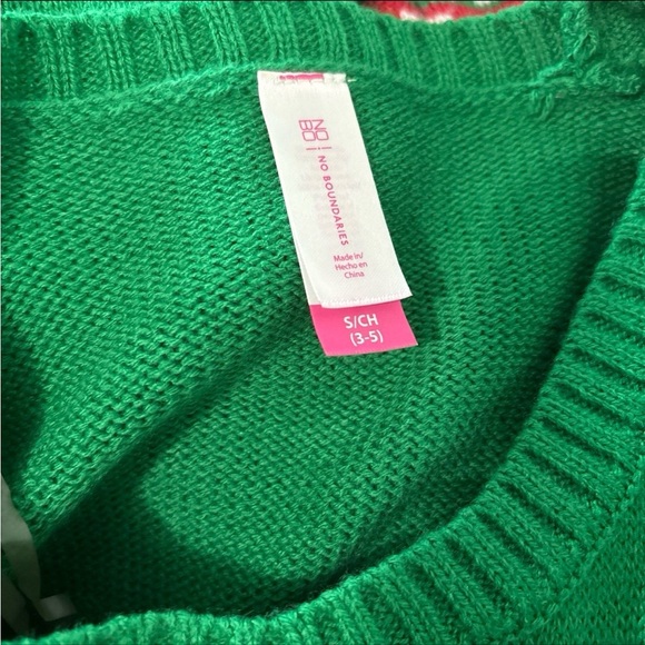 No Boundaries light up cat Christmas sweater - Picture 7 of 8